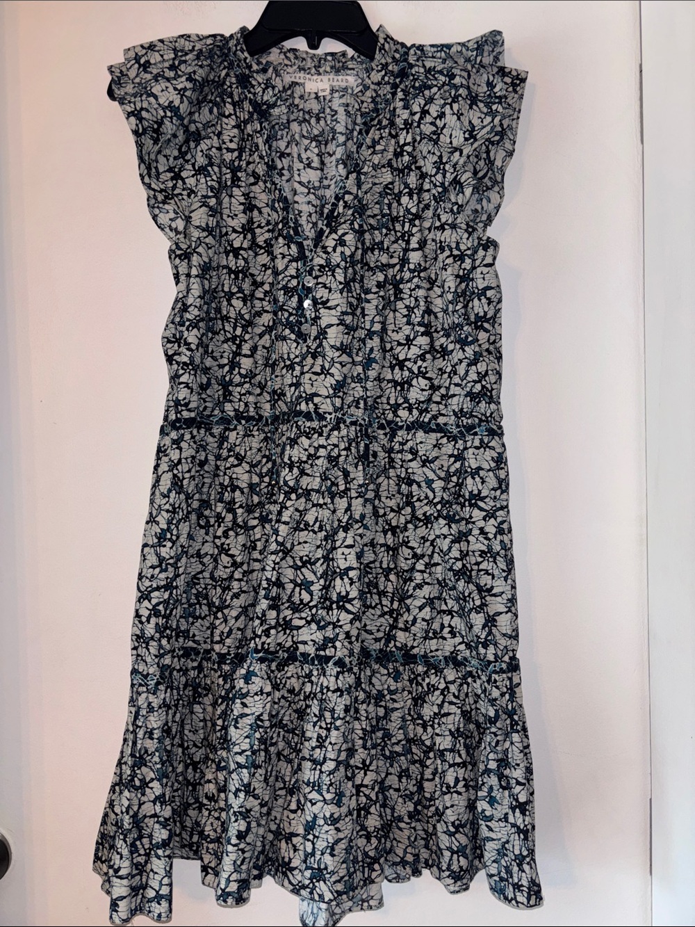 Veronica Beard Zee Tiered Dress
